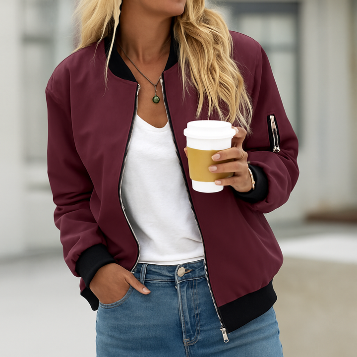 Bomber jacket for women