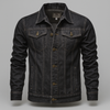 Denim trucker jacket for men