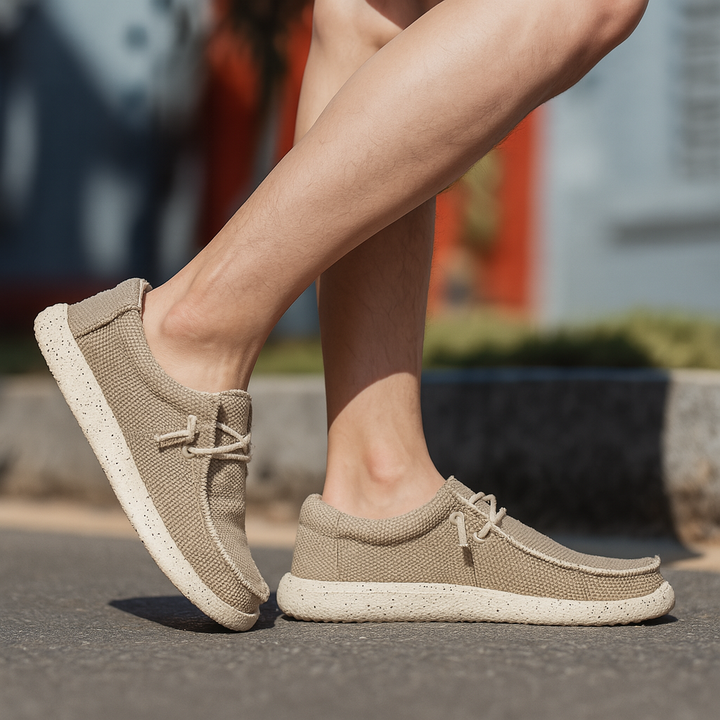 Light slip-on comfort shoes for men