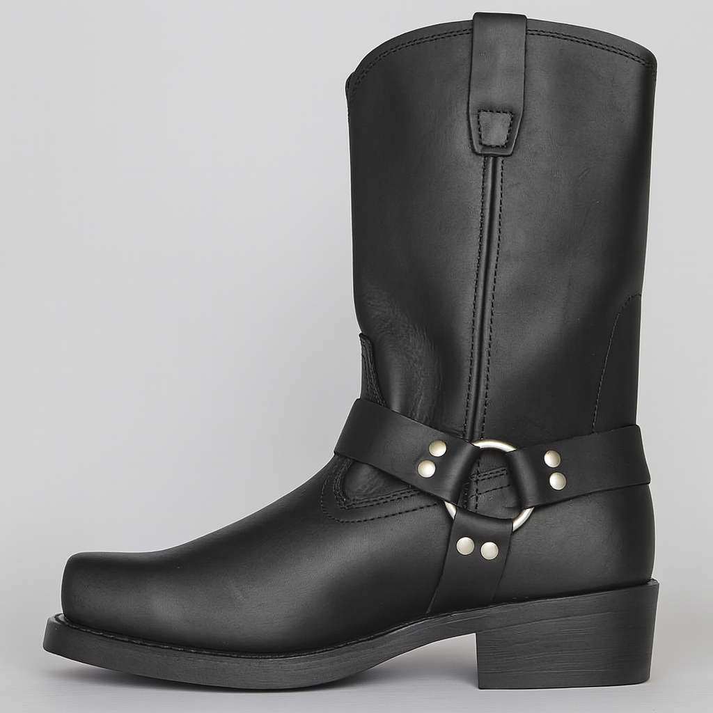 Slitesterke cowboystøvler i vintagestil for kvinner