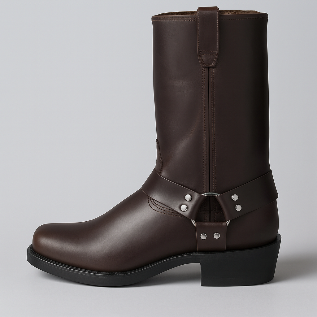 Slitesterke cowboystøvler i vintagestil for kvinner