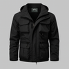Waterproof men's jacket in military style
