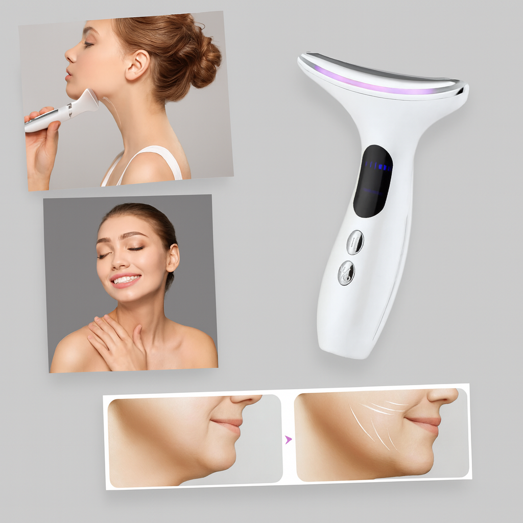 Enhet for nakke og ansikt  Kompakt hudpleieverktøy