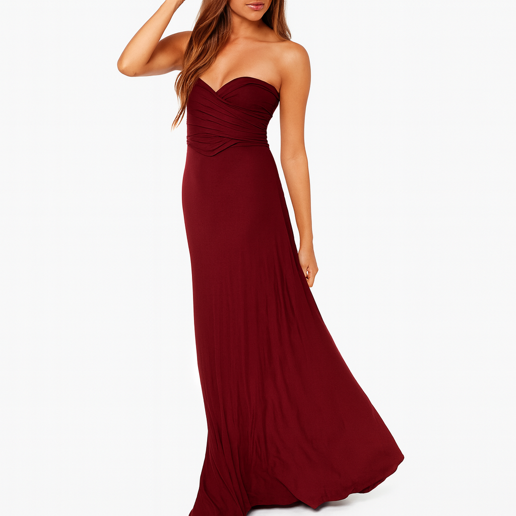 Dress with A Lot look and wrap