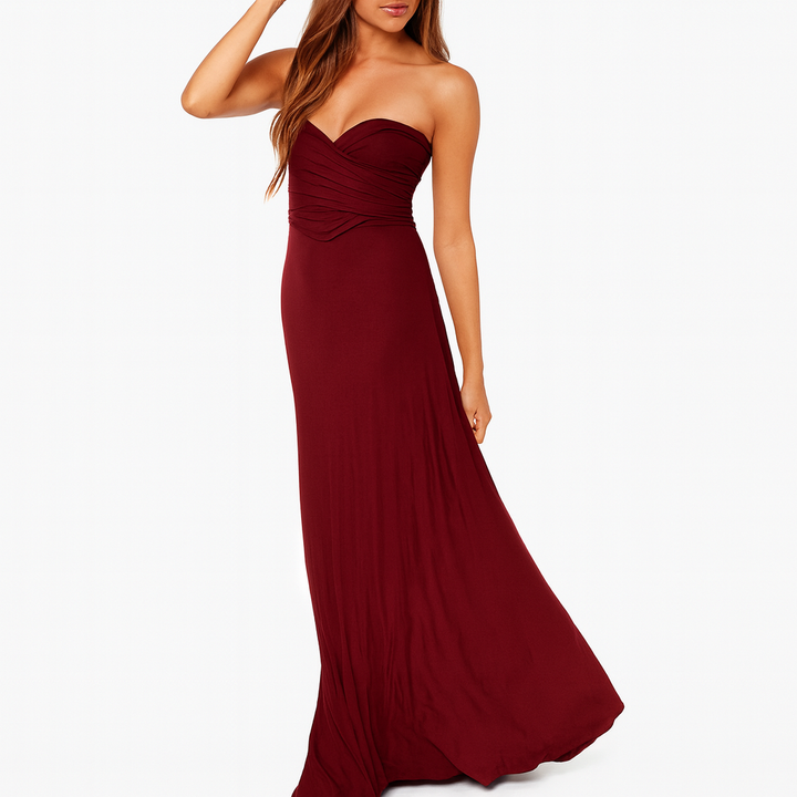 Dress with A Lot look and wrap
