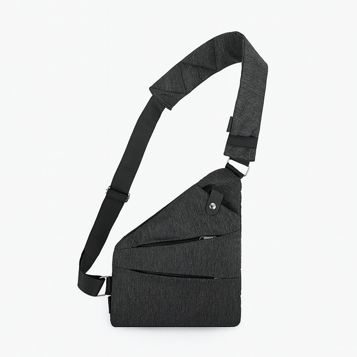 Theft-proof crossbody travel bag