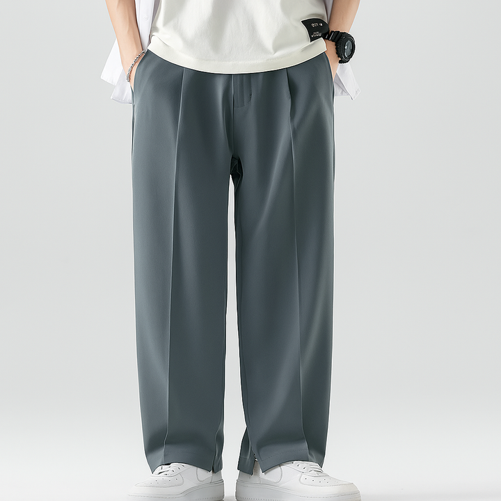 ゆったりした夏用パンツ メンズ用