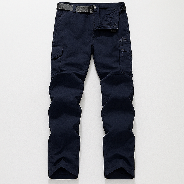 Light, quick-drying cargo pants for men