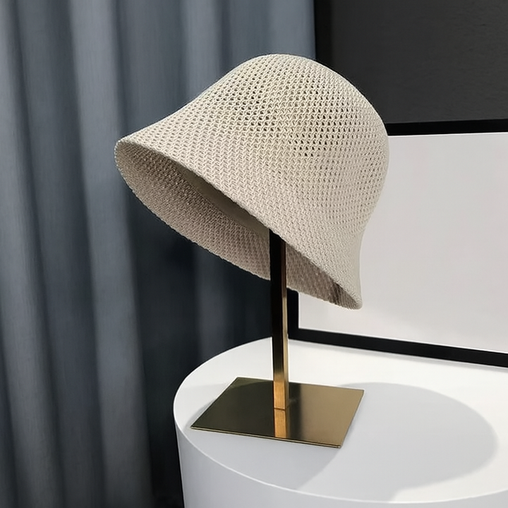 UV-protective bucket hat for women for the summer