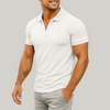 Men's Slim Fit Polo T-shirt with zipper