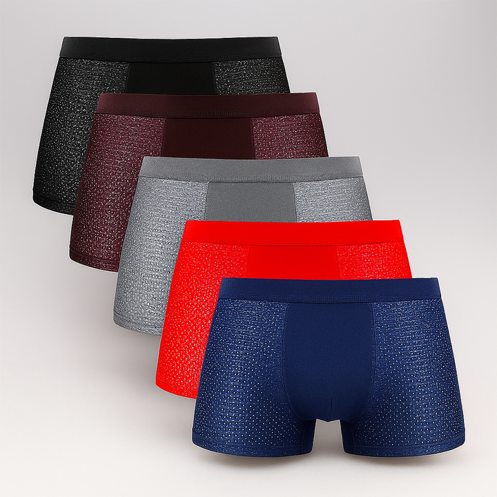 Men's mesh boxer shorts, 5-pack