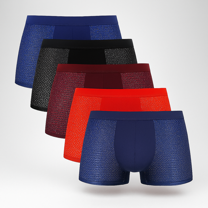 Men's mesh boxer shorts, 5-pack