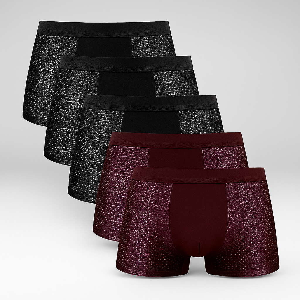 Men's mesh boxer shorts, 5-pack