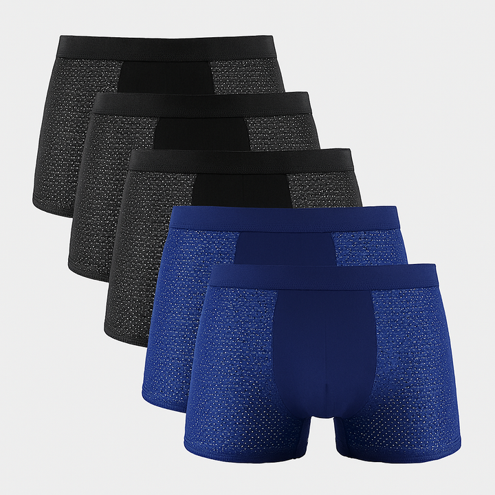 Men's mesh boxer shorts, 5-pack