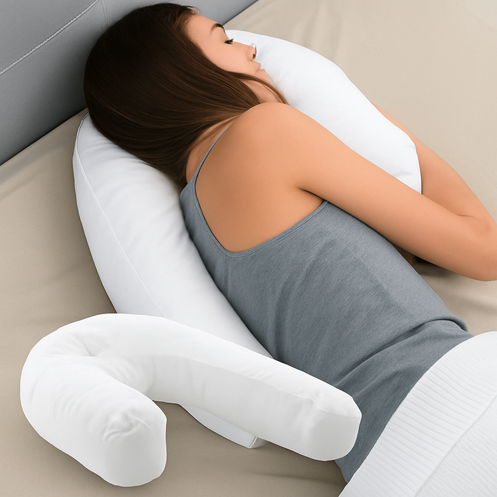 Ergonomic side pillow