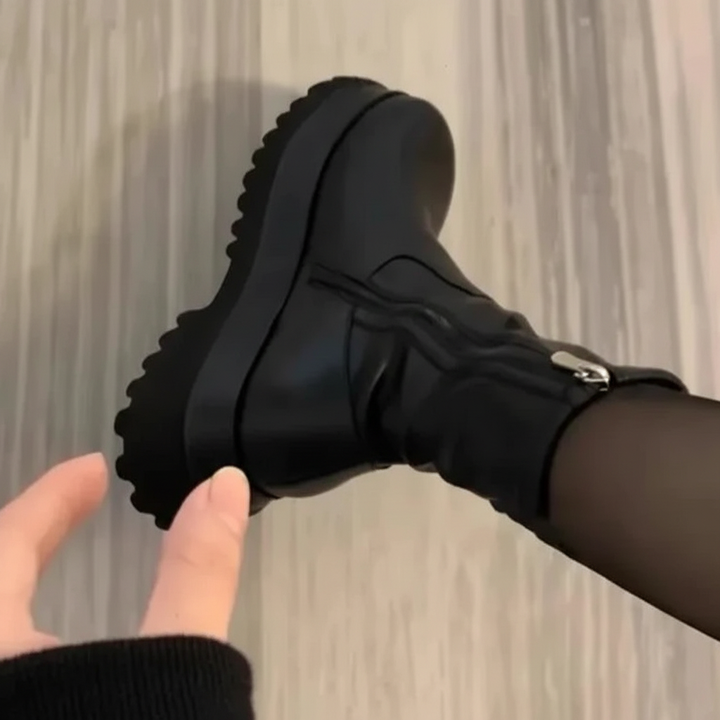 Chelsea-boots med plattformsåle - Antonia