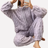 Kvinners Fleece Pysjamas Sett