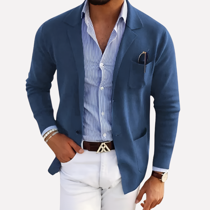 Menns Strikk Blazer