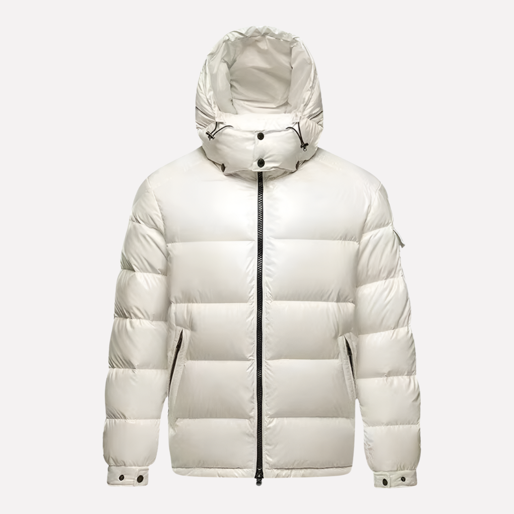 Menns Hette Puffer Jakke