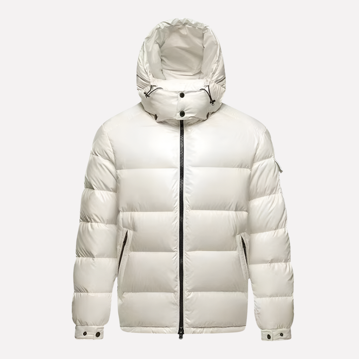 Menns Hette Puffer Jakke
