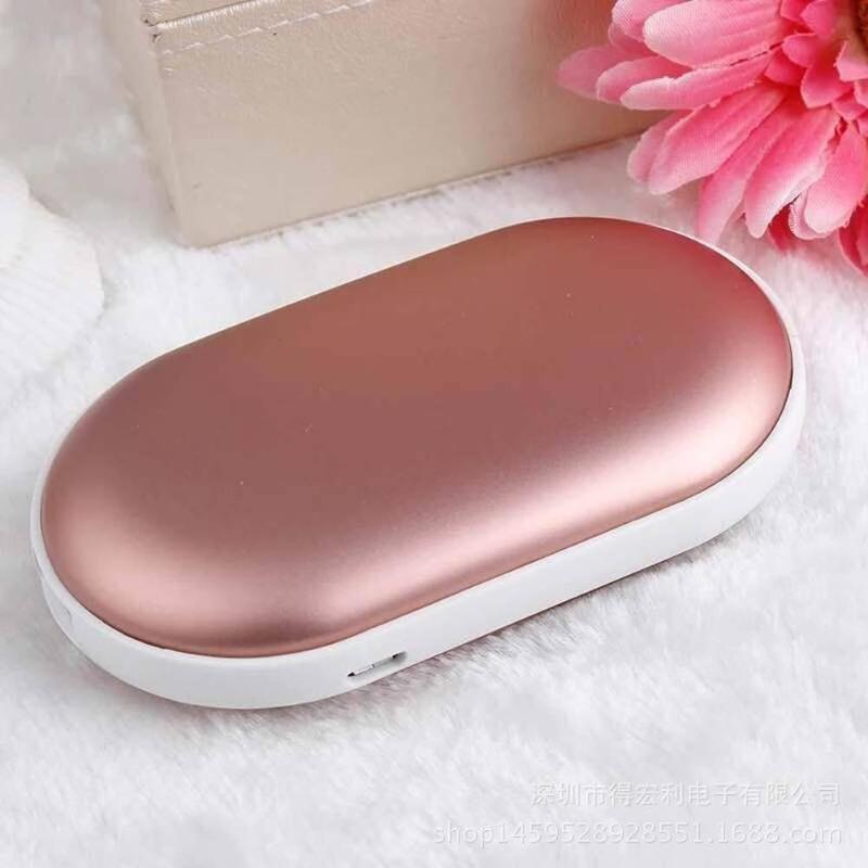 Oppladbar håndvarmer med 5200 mAh powerbank