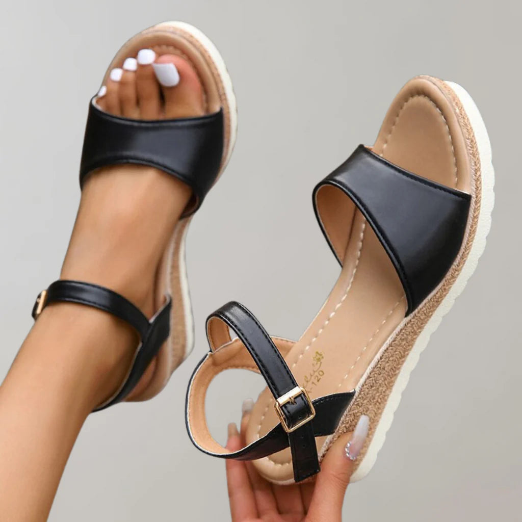 Lettvekts Wedge Sandaler for Kvinner