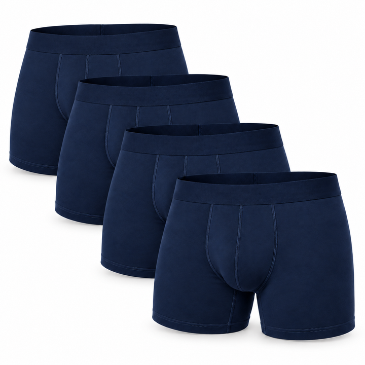 Myke boxerbriefs i modal, lengre ben, undertøy som ikke sklir opp