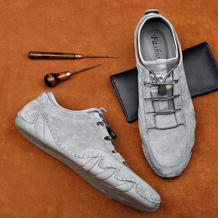 Orthopedic low-cut shoes for men