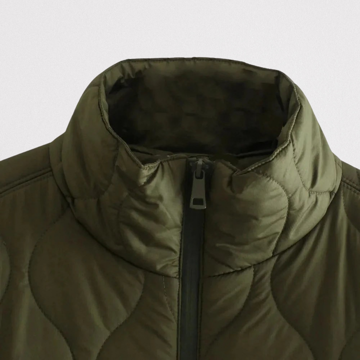 Versatile short-sleeved women's coat