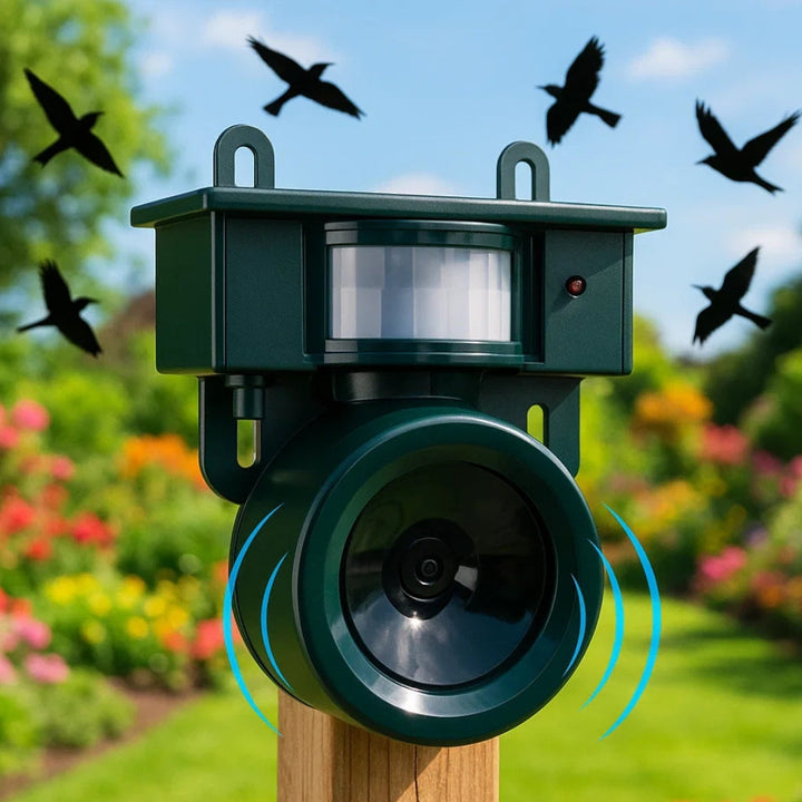 Premium Vogelabwehrgeräte und -abschreckungen mit Bewegungssensor