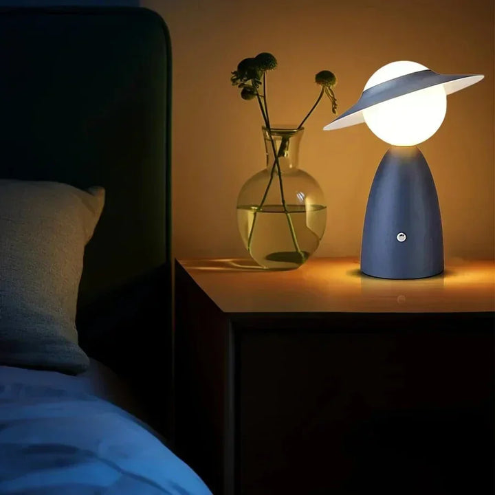 Trådløs bordlampe – LumiCharge