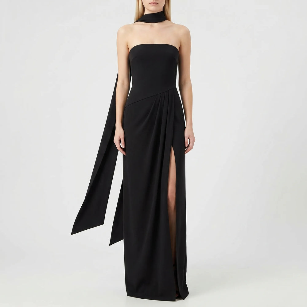 DrapelléFloor-Length Draped Maxi Dress