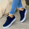 Orthopedic lace-up sneakers for women