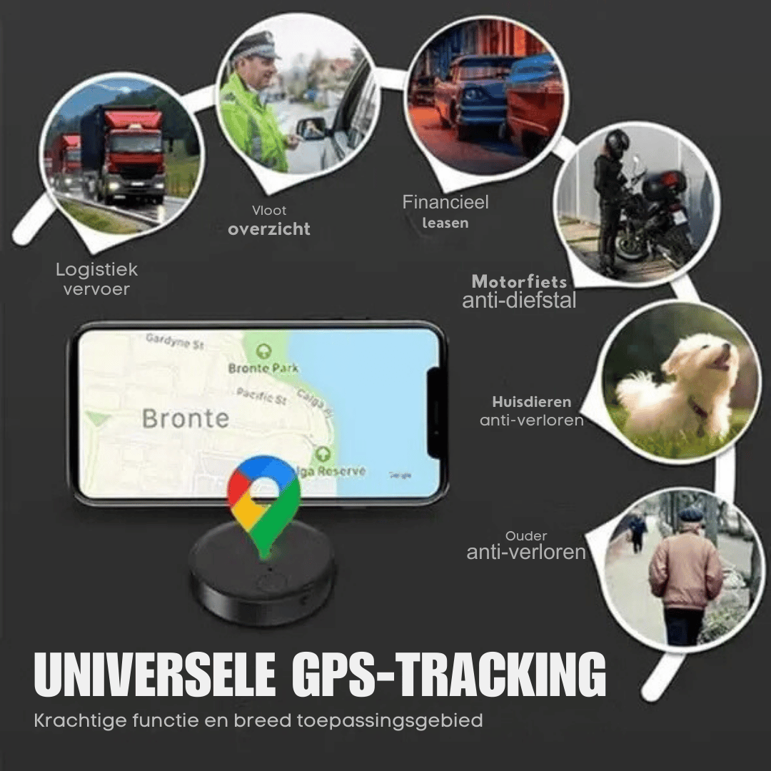 3x Mini GPS-sporer – Lokaliserer bil og nøkler
