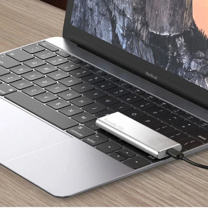 Ekstern harddisk 4TB med USB-C-tilkobling