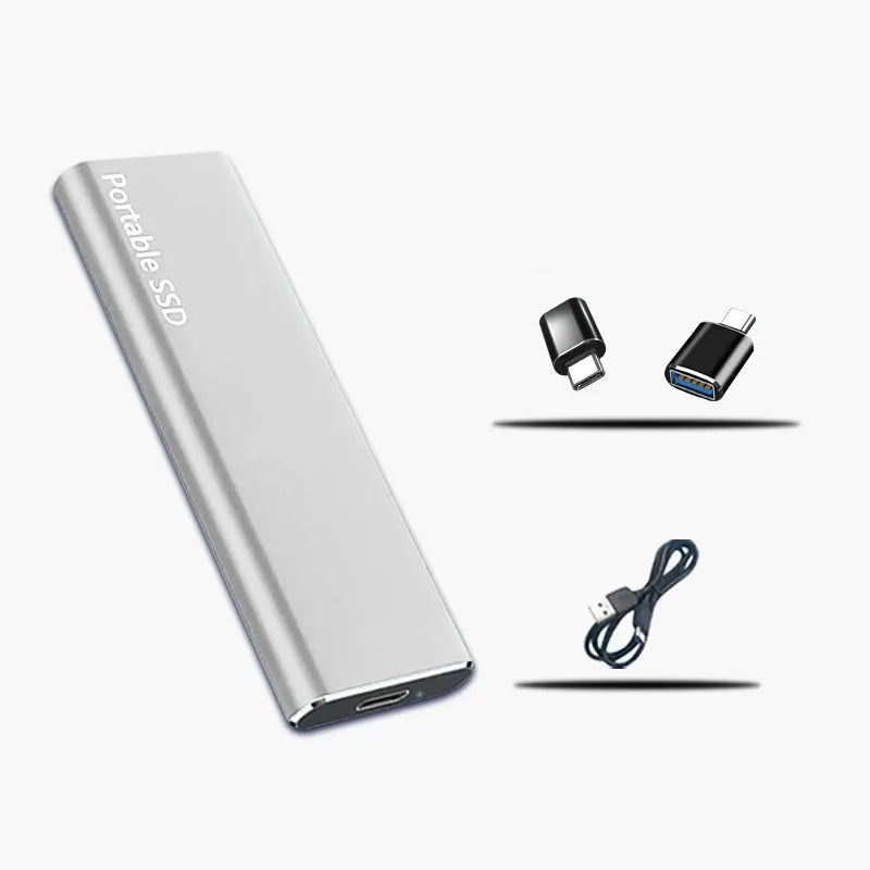 Ekstern harddisk 4TB med USB-C-tilkobling