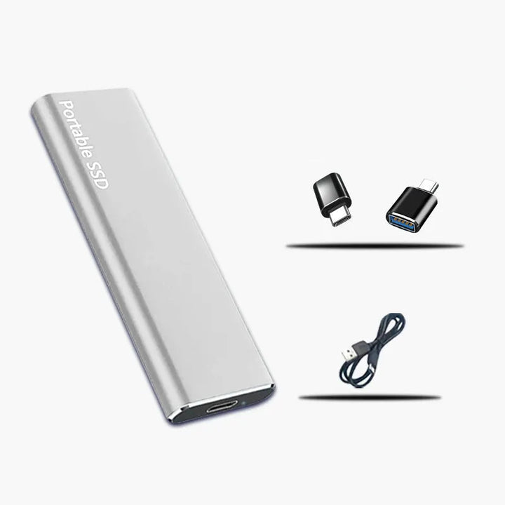 Ekstern harddisk 4TB med USB-C-tilkobling