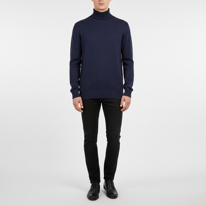 Elegant høyhalset genser – Harald