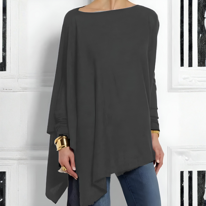 Kvinners Elegante Langermet Top | Chic