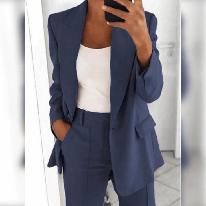 Elegant todelt dressett for damer – Polert sett for formelle antrekk