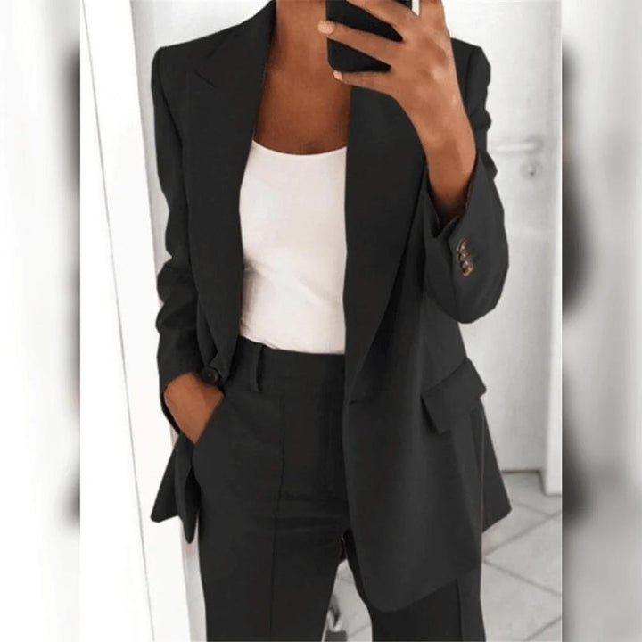 Elegant todelt dressett for damer – Polert sett for formelle antrekk