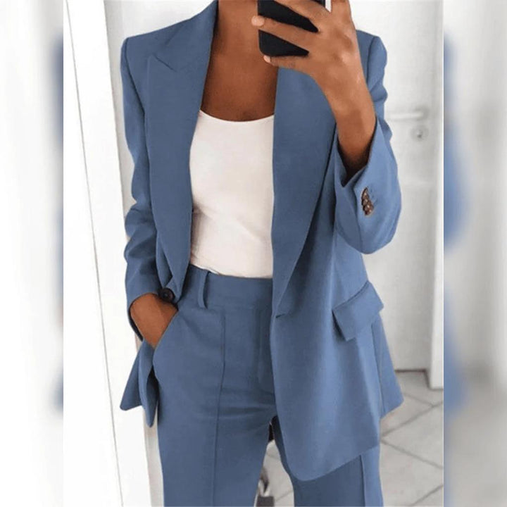 Elegant todelt dressett for damer – Polert sett for formelle antrekk