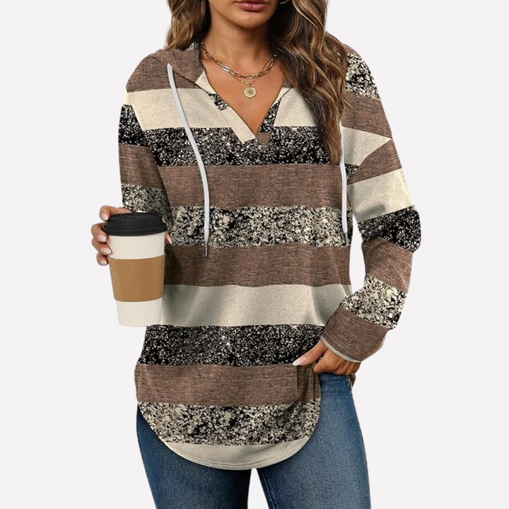 Kvinners Oversized Pullover Sweatshirt