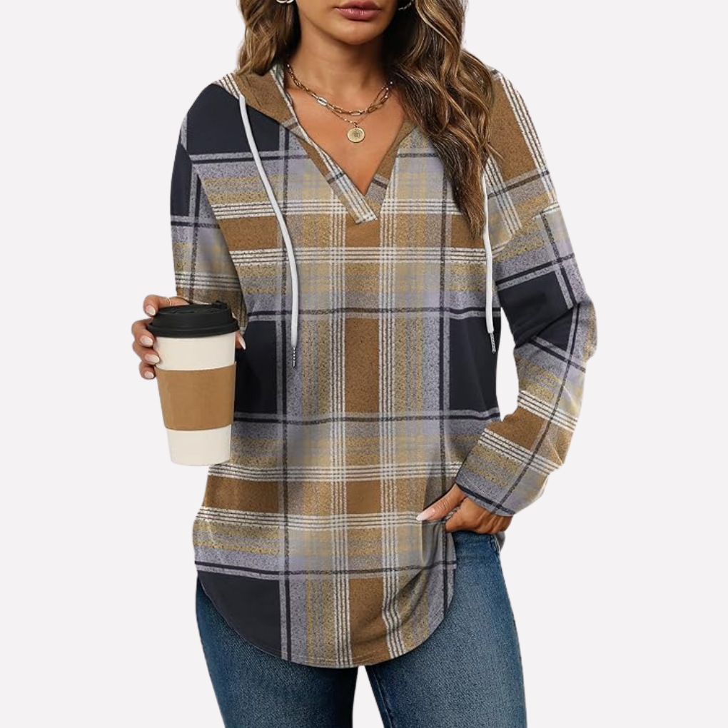 Kvinners Oversized Pullover Sweatshirt