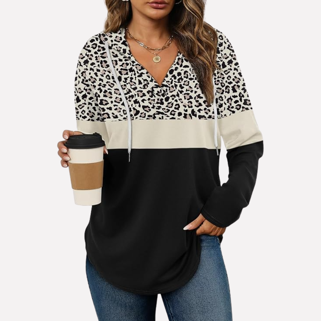 Kvinners langermet crewneck sweatshirt