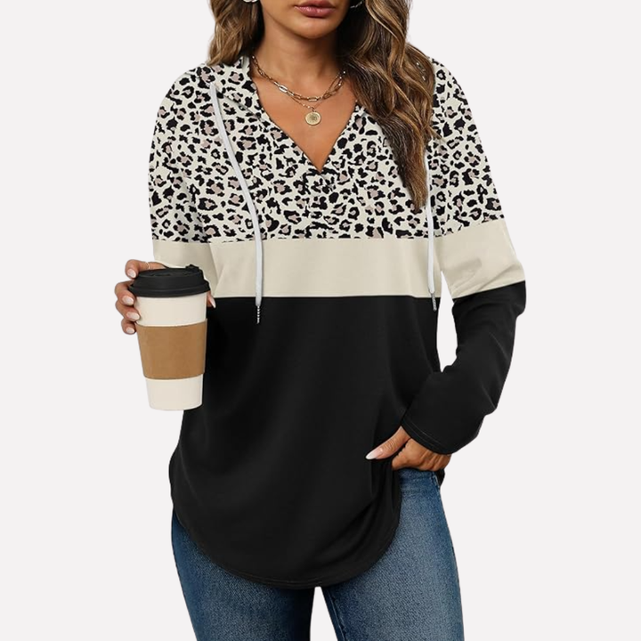 Kvinners langermet crewneck sweatshirt