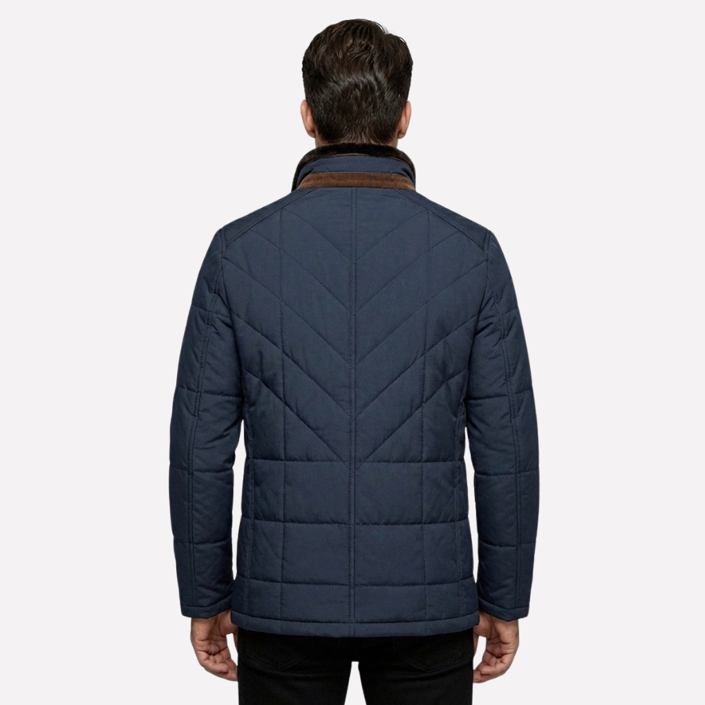 Elegant vinterfrakk for menn