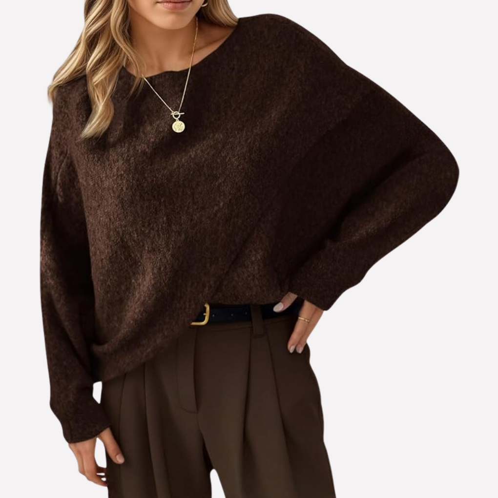 Oversized Batwing Genser