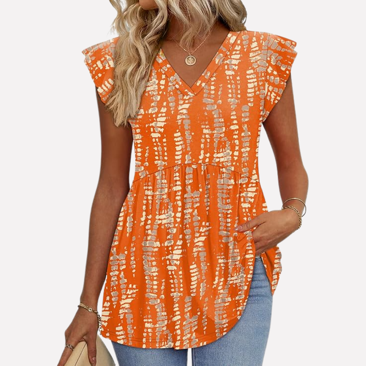 Kvinners Casual Bluse – Avslappet Stil for Hverdag Bruk