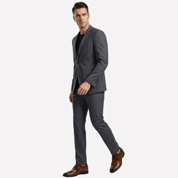 Elegante herresko i skinn for bedrifter
